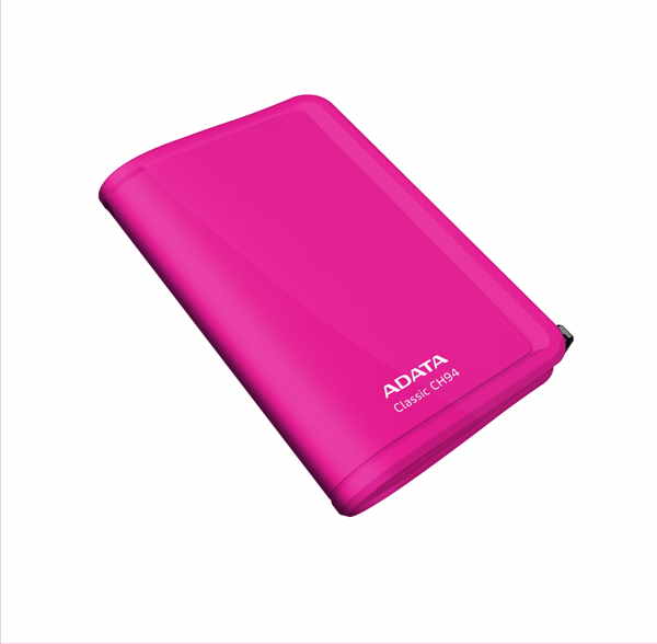 A-data Disco Duro Externo Rosa Ultra Slim Ch94 Portable 500gb